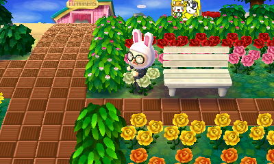 とび森「サクラサク！」の巻: 旧オキラクウサギ