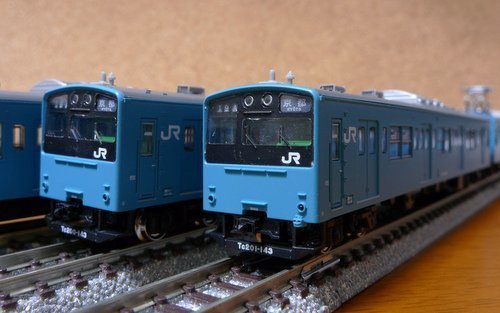 鉄コレJR201系東海道・山陽緩行線をゲット！: 旧オキラクウサギ