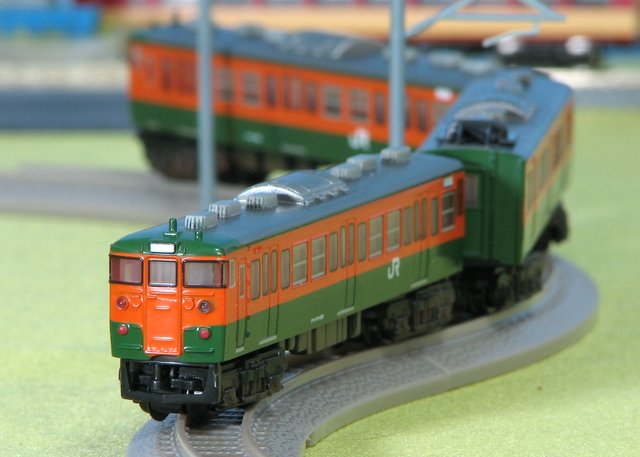 惜しさあふれる「日本の鉄道 115系」: 旧オキラクウサギ